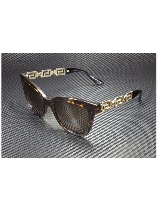 New Versace Women  Havana Sunglasses  54- 20- 145